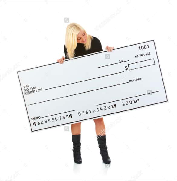 20+ Editable Blank Check Templates For MS Word, PDF, Vector Formats