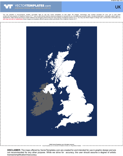 UK Vector Map