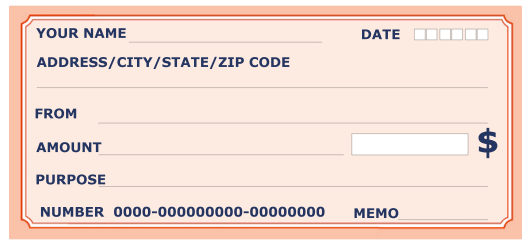 Best Collection of Printable Blank Check Templates For Students