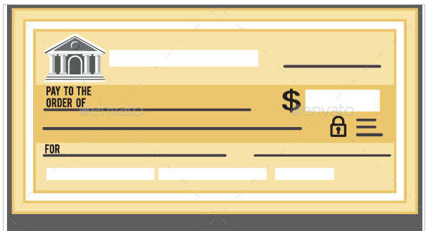 Blank Check Templates in PSD Formats