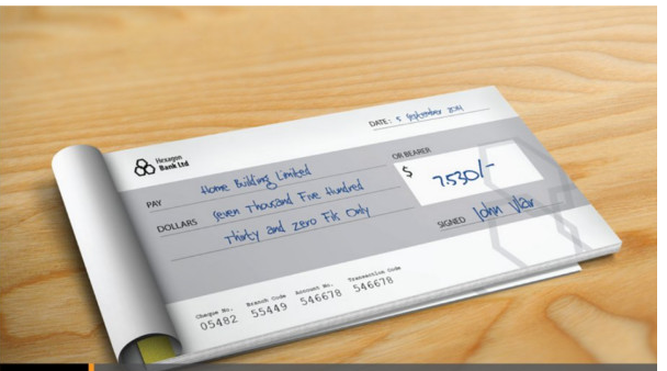 Blank Check Templates in PSD Formats