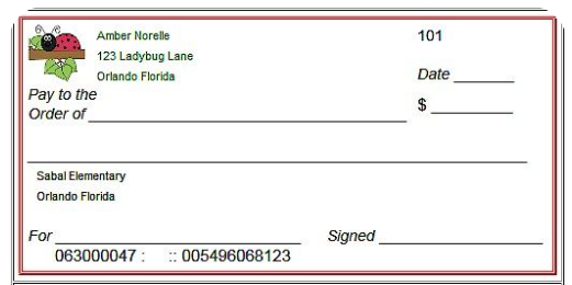 Best Collection of Printable Blank Check Templates For Students