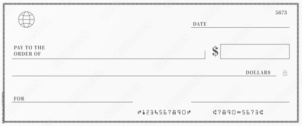 Blank Check Templates in Various Formats (Word, PDF, Excel)