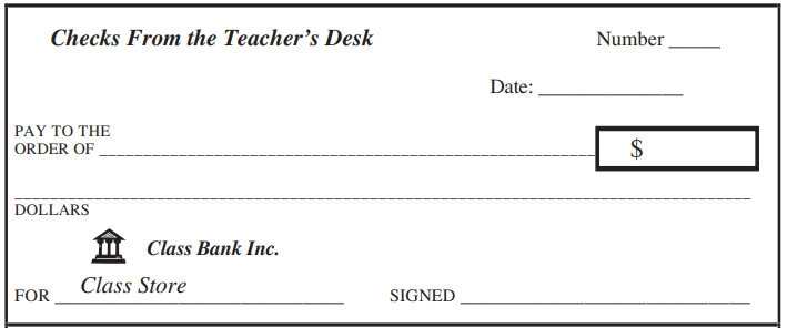 Best Collection of Printable Blank Check Templates For Students