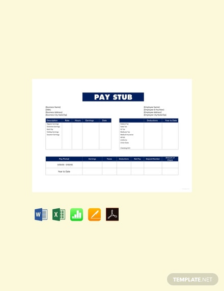 10+ Best Payroll Check Templates for Free