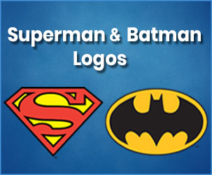 Free Online Resources for Superman and Batman Logos